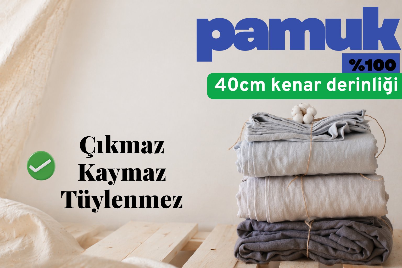 Luneria çarşaf kalitesi